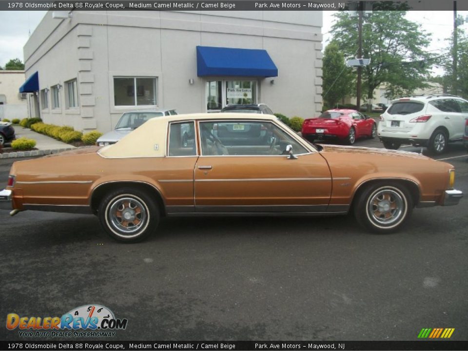 1978 Oldsmobile Delta 88 Royale Coupe Medium Camel Metallic / Camel Beige Photo #6