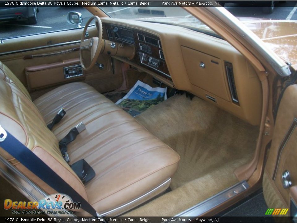 Camel Beige Interior - 1978 Oldsmobile Delta 88 Royale Coupe Photo #14