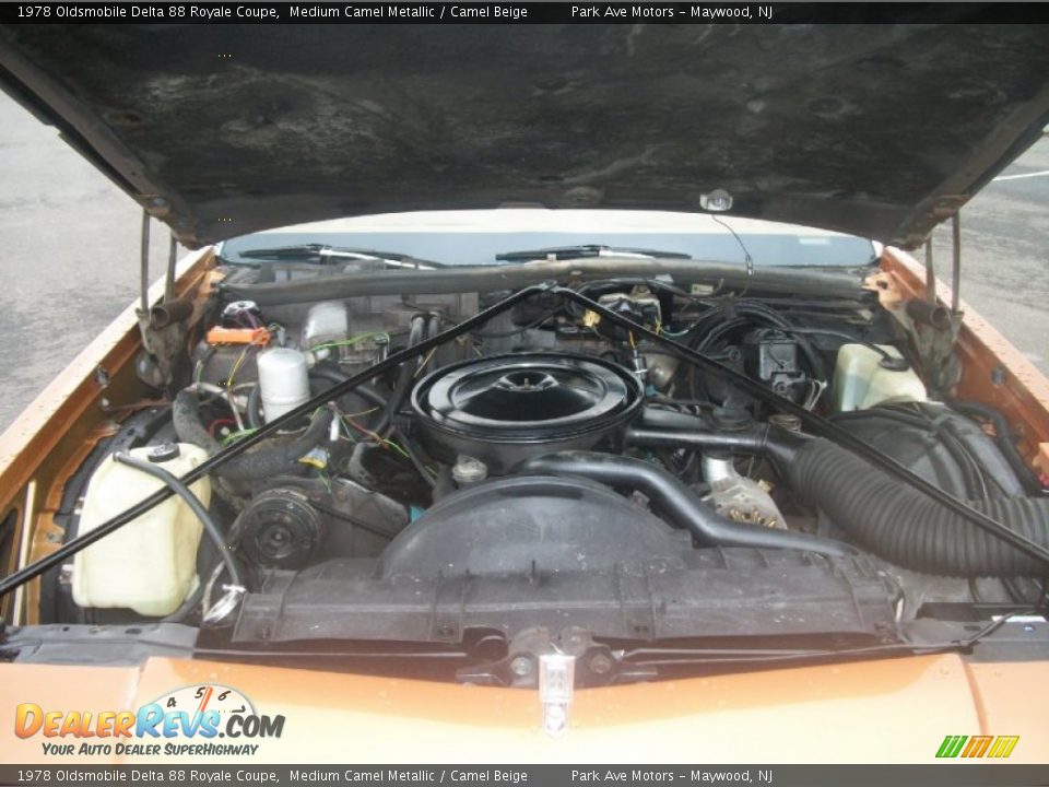 1978 Oldsmobile Delta 88 Royale Coupe 350 cid OHV 16-Valve V8 Engine Photo #16