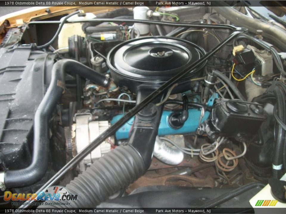 1978 Oldsmobile Delta 88 Royale Coupe 350 cid OHV 16-Valve V8 Engine Photo #17