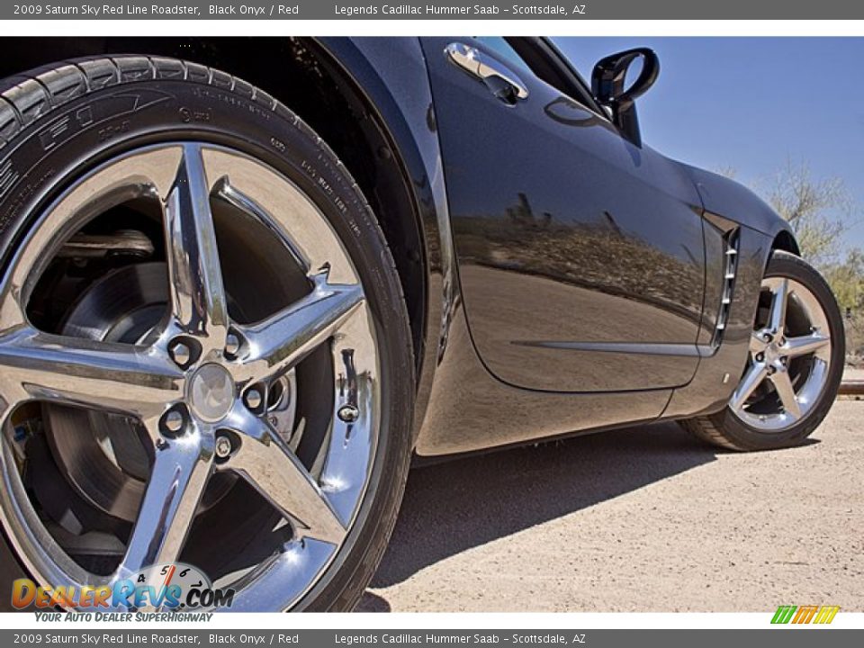 2009 Saturn Sky Red Line Roadster Wheel Photo #7