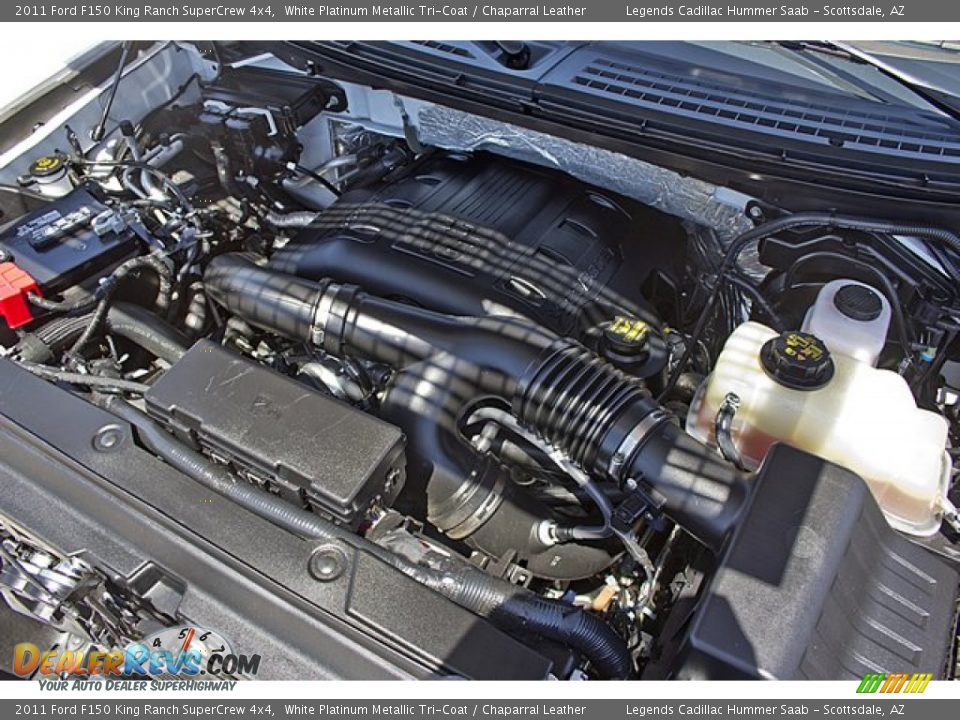 2011 Ford F150 King Ranch SuperCrew 4x4 3.5 Liter GTDI EcoBoost Twin-Turbocharged DOHC 24-Valve VVT V6 Engine Photo #2