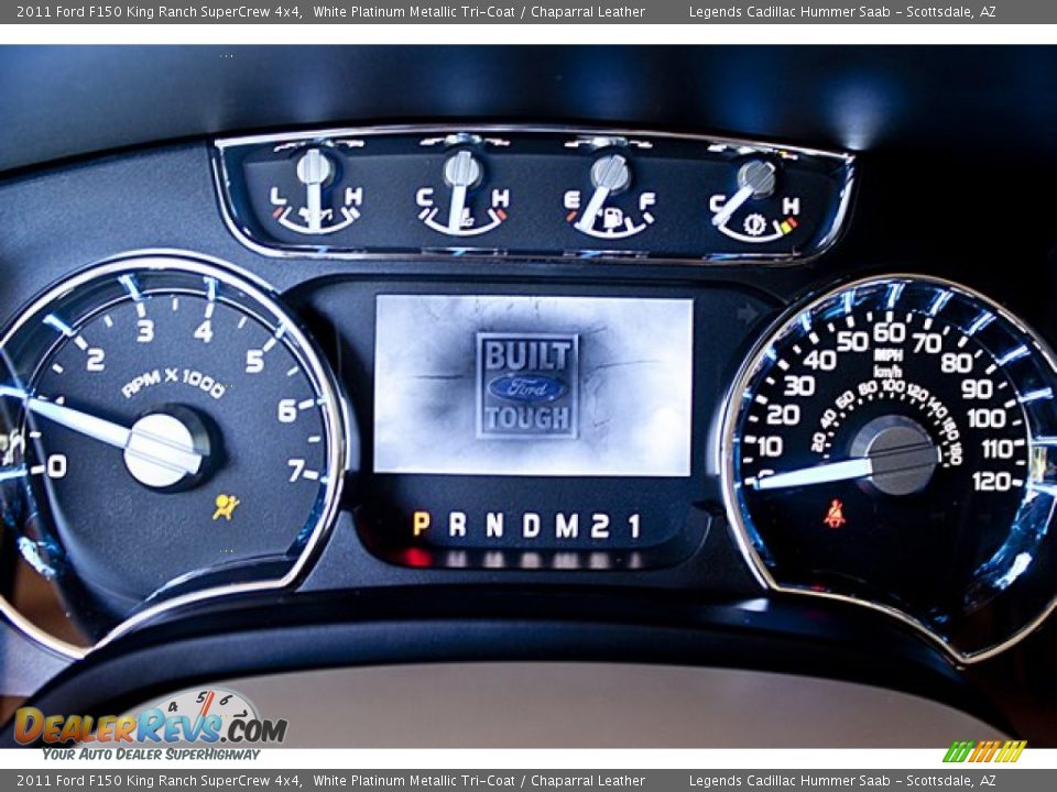 2011 Ford F150 King Ranch SuperCrew 4x4 Gauges Photo #16