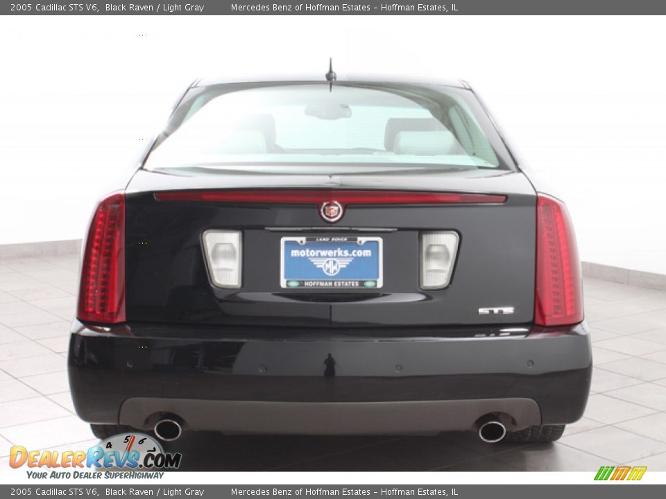 2005 Cadillac STS V6 Black Raven / Light Gray Photo #4