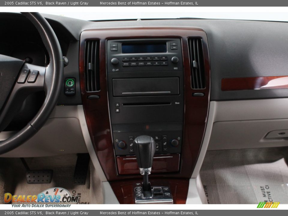 2005 Cadillac STS V6 Black Raven / Light Gray Photo #9