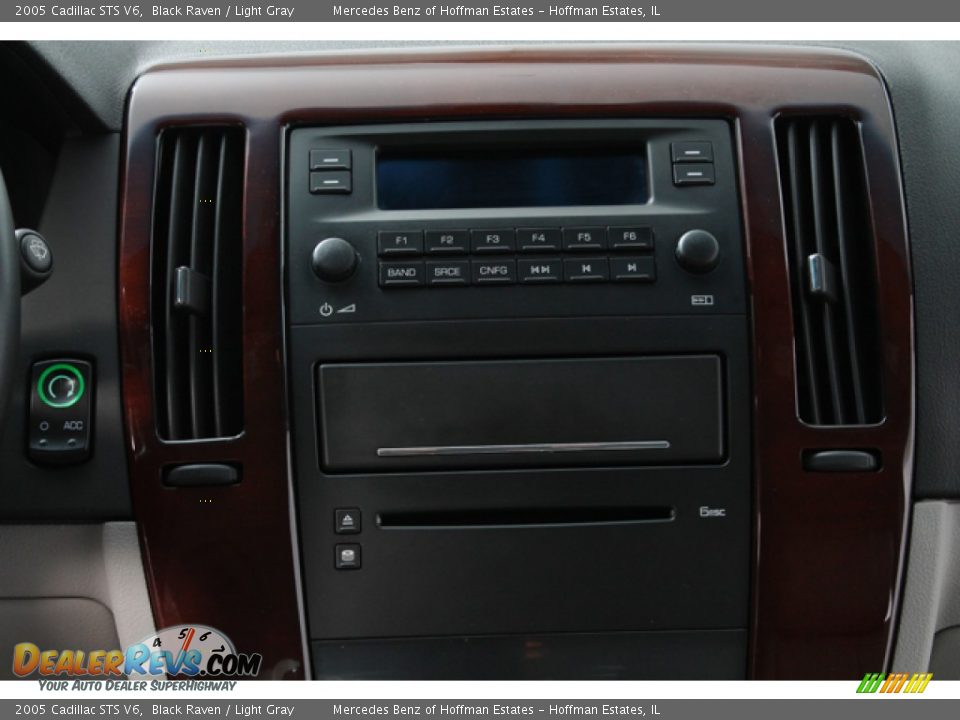 2005 Cadillac STS V6 Black Raven / Light Gray Photo #10