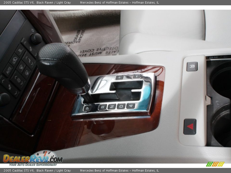 2005 Cadillac STS V6 Black Raven / Light Gray Photo #11