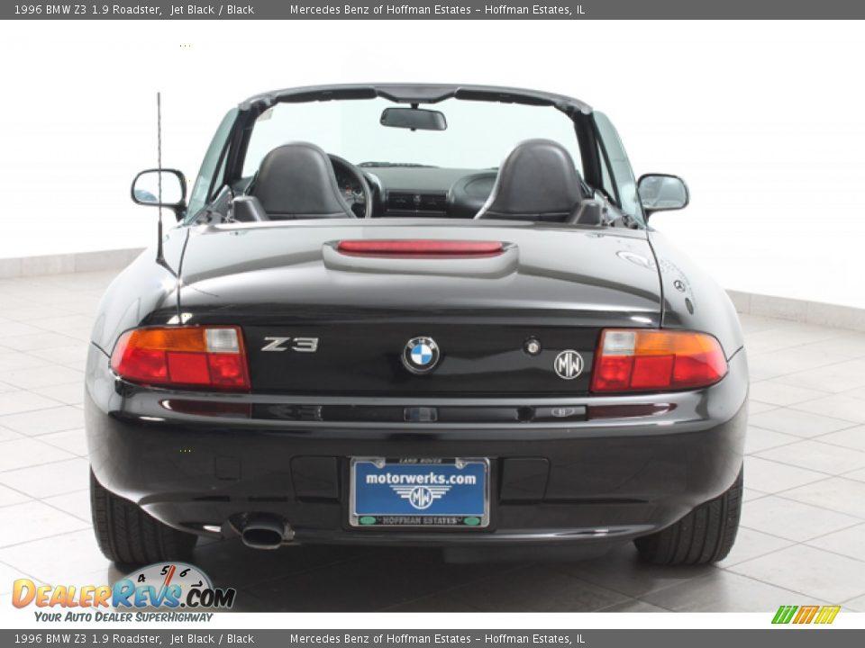 1996 BMW Z3 1.9 Roadster Jet Black / Black Photo #4
