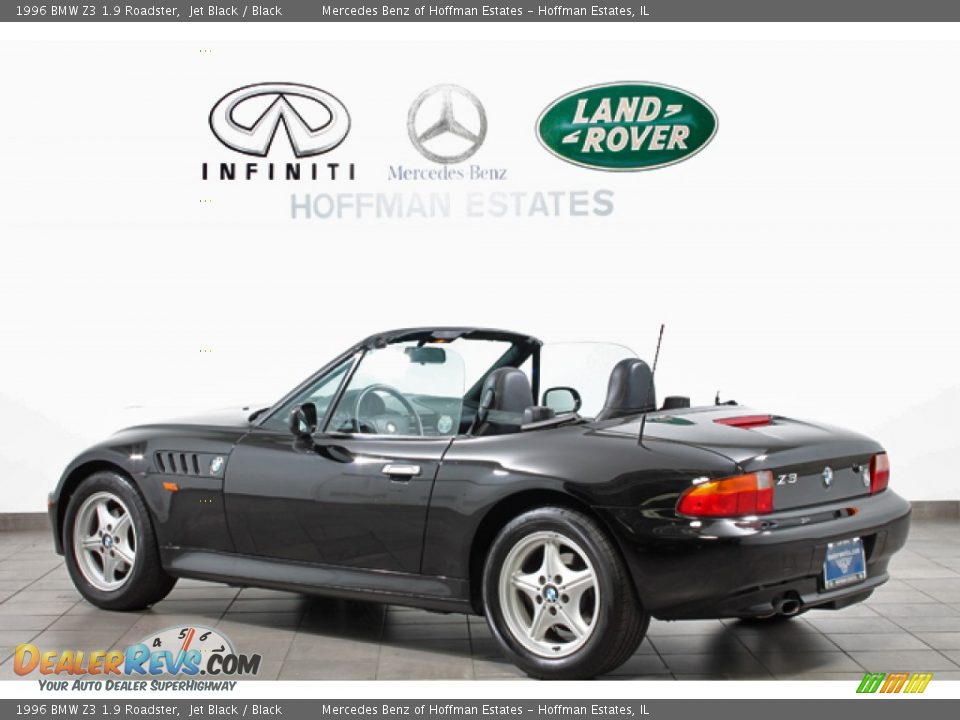 1996 BMW Z3 1.9 Roadster Jet Black / Black Photo #5