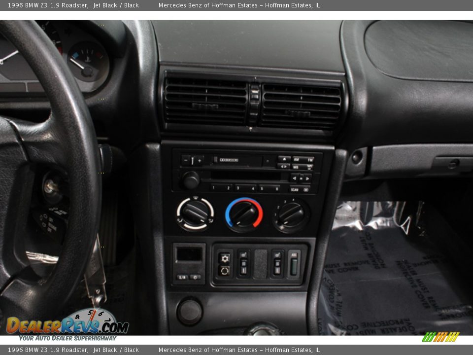 1996 BMW Z3 1.9 Roadster Jet Black / Black Photo #8
