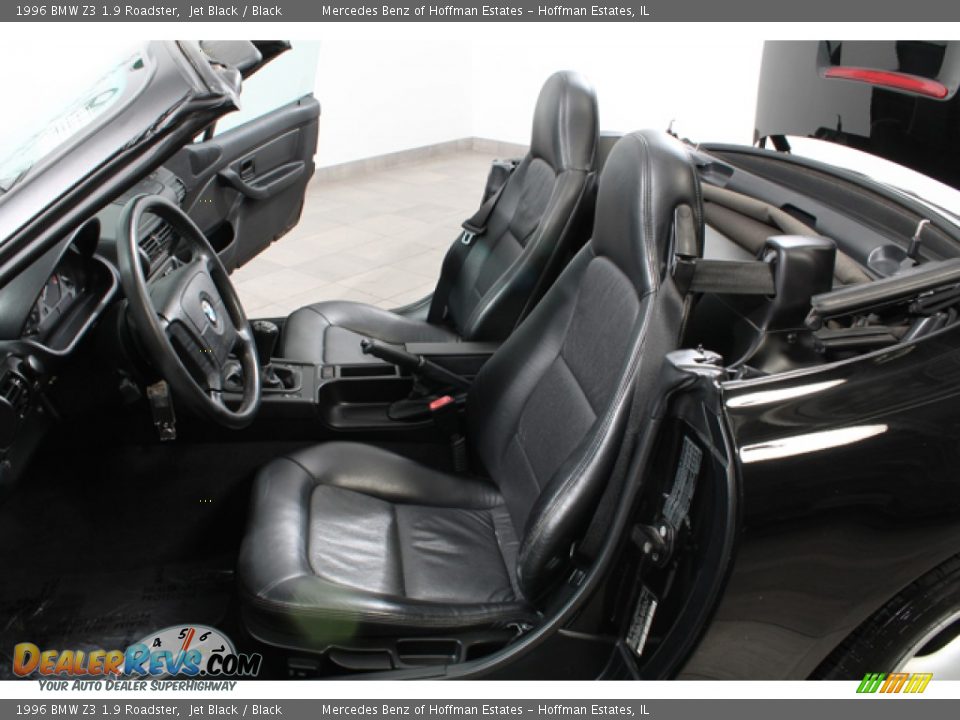 Black Interior - 1996 BMW Z3 1.9 Roadster Photo #13