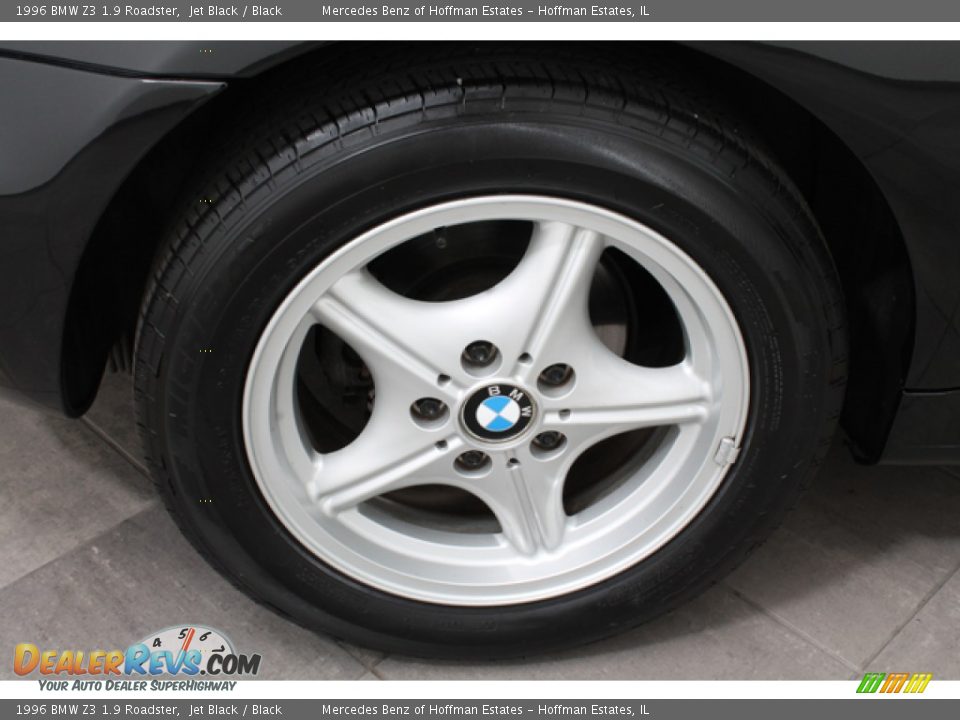 1996 BMW Z3 1.9 Roadster Jet Black / Black Photo #20
