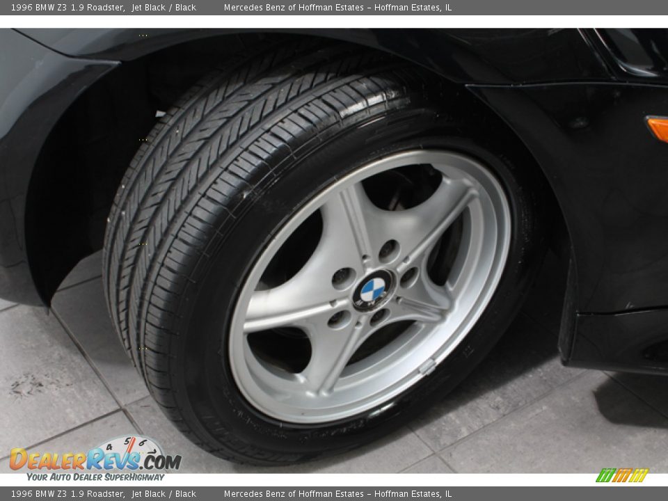1996 BMW Z3 1.9 Roadster Jet Black / Black Photo #22