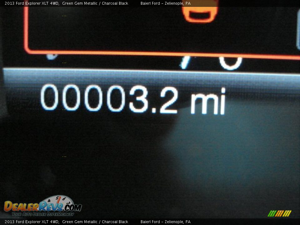 2013 Ford Explorer XLT 4WD Green Gem Metallic / Charcoal Black Photo #19