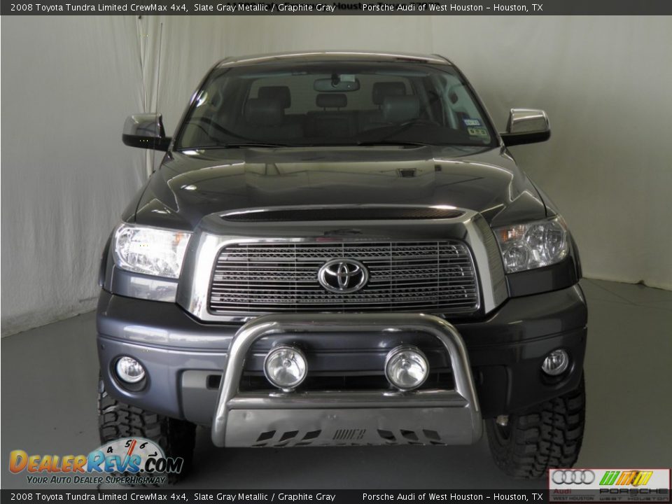 2008 Toyota Tundra Limited CrewMax 4x4 Slate Gray Metallic / Graphite Gray Photo #20