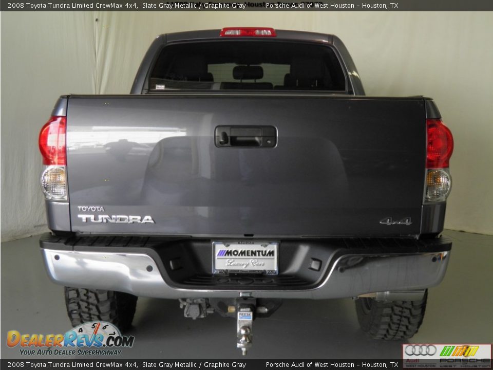 2008 Toyota Tundra Limited CrewMax 4x4 Slate Gray Metallic / Graphite Gray Photo #21