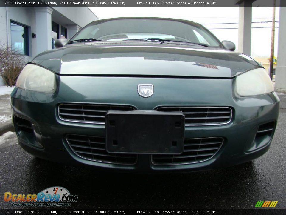 2001 Dodge Stratus SE Sedan Shale Green Metallic / Dark Slate Gray Photo #3