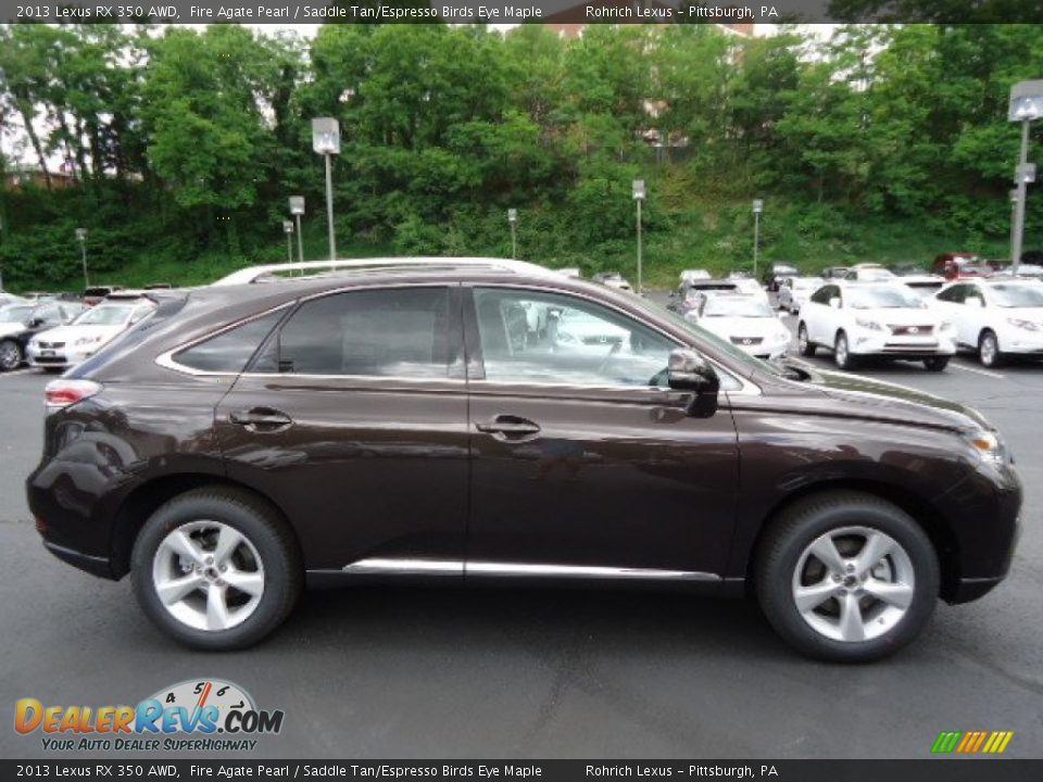 Fire Agate Pearl 2013 Lexus RX 350 AWD Photo #5