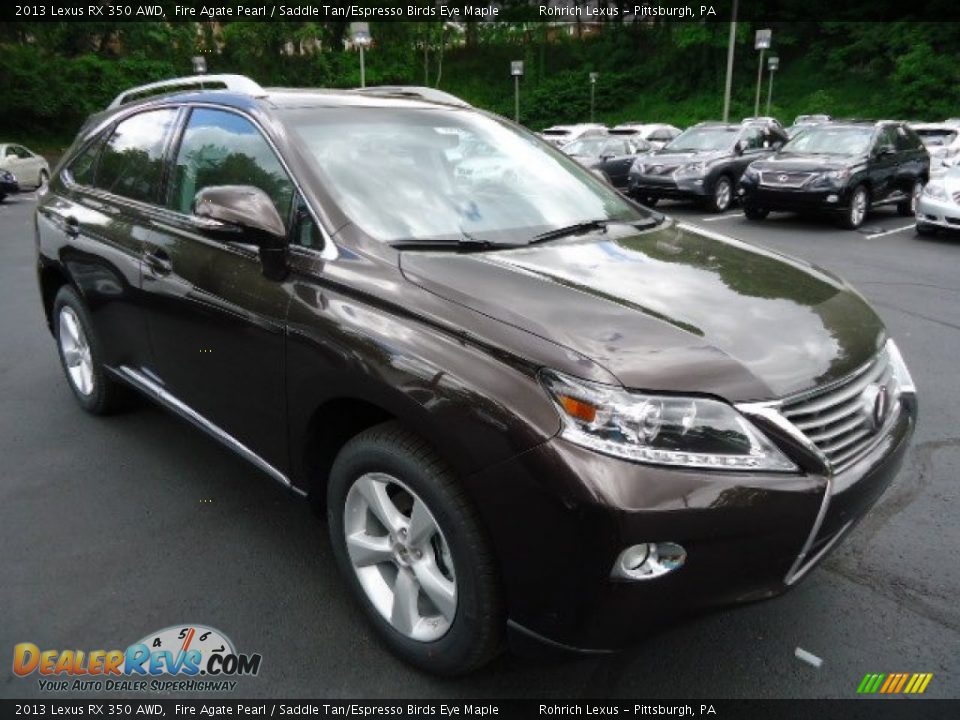 Front 3/4 View of 2013 Lexus RX 350 AWD Photo #6