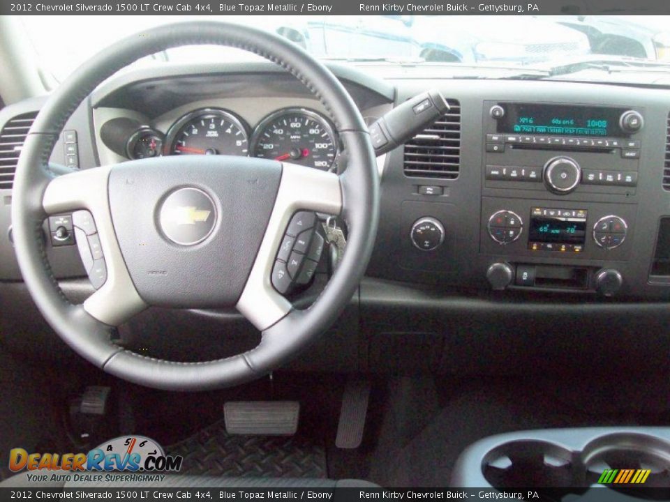 Dashboard of 2012 Chevrolet Silverado 1500 LT Crew Cab 4x4 Photo #7