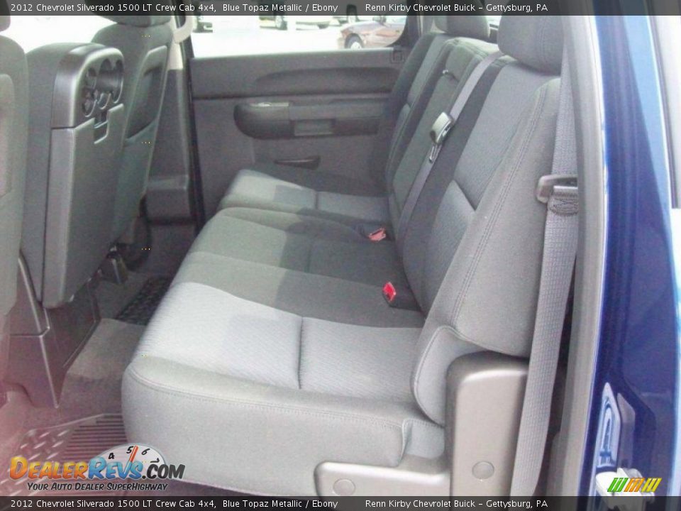 Rear Seat of 2012 Chevrolet Silverado 1500 LT Crew Cab 4x4 Photo #18