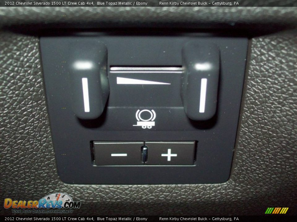 Controls of 2012 Chevrolet Silverado 1500 LT Crew Cab 4x4 Photo #25