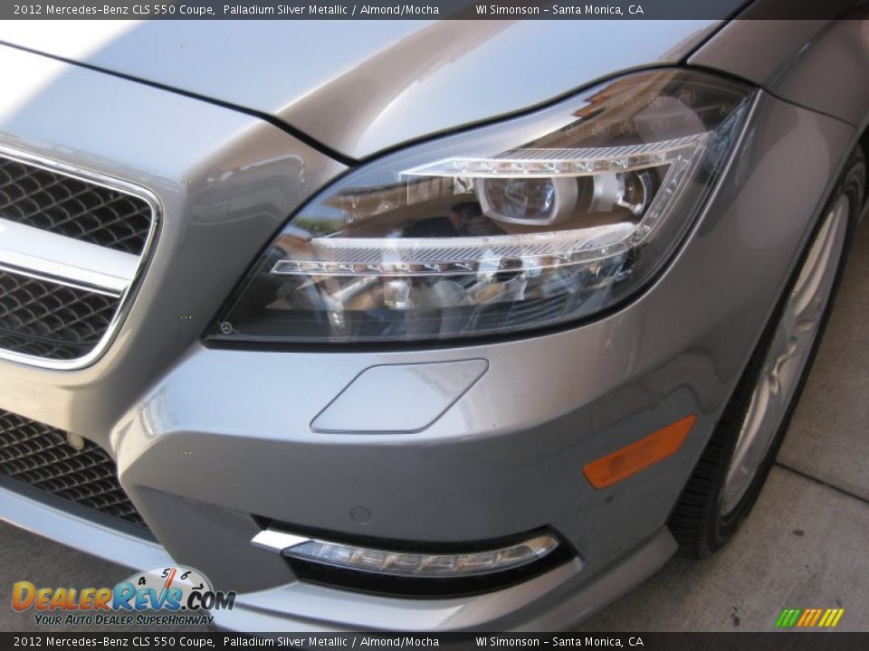 2012 Mercedes-Benz CLS 550 Coupe Palladium Silver Metallic / Almond/Mocha Photo #29