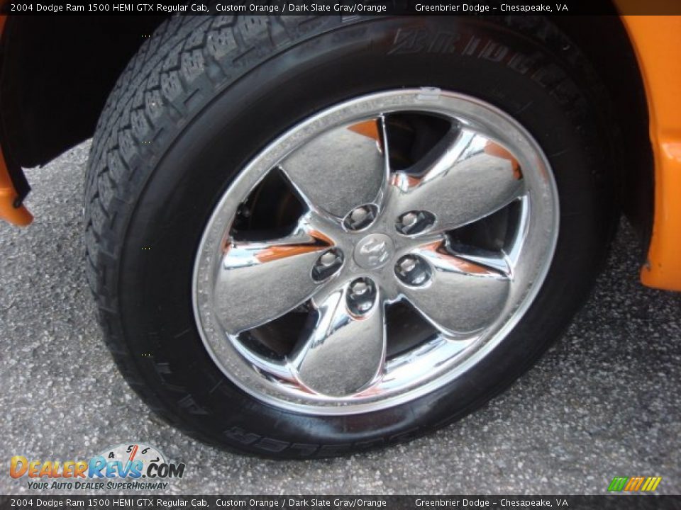 2004 Dodge Ram 1500 HEMI GTX Regular Cab Wheel Photo #18