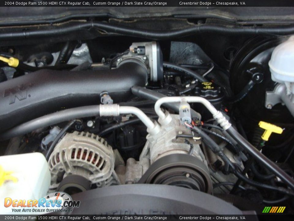 2004 Dodge Ram 1500 HEMI GTX Regular Cab 5.7 Liter HEMI OHV 16-Valve V8 Engine Photo #20