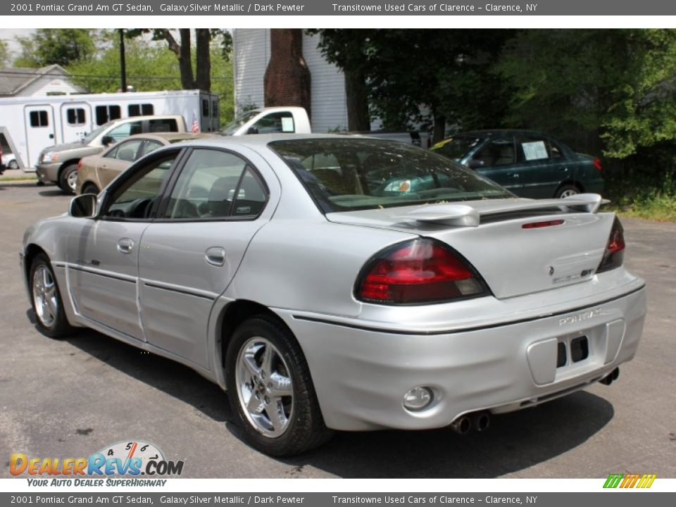 2001 Pontiac Grand Am GT Sedan Galaxy Silver Metallic / Dark Pewter