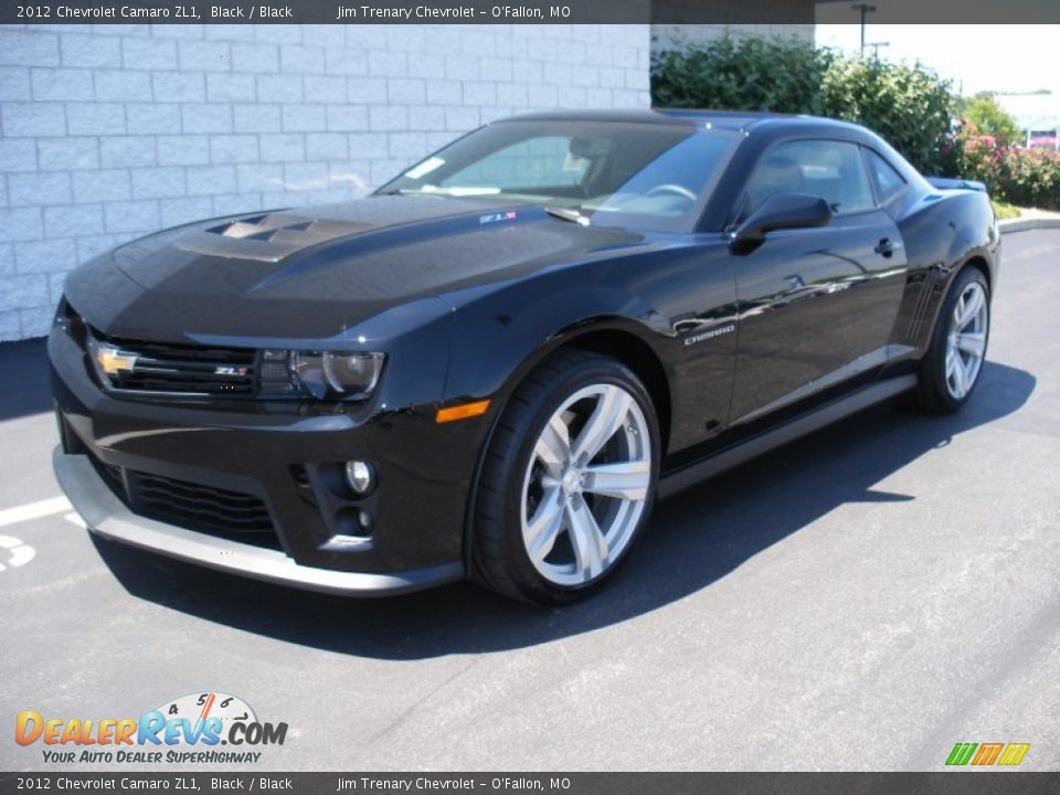 2012 Chevrolet Camaro ZL1 Black / Black Photo #1
