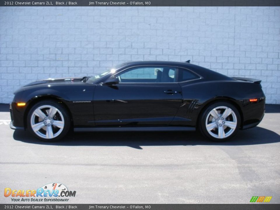 2012 Chevrolet Camaro ZL1 Black / Black Photo #3