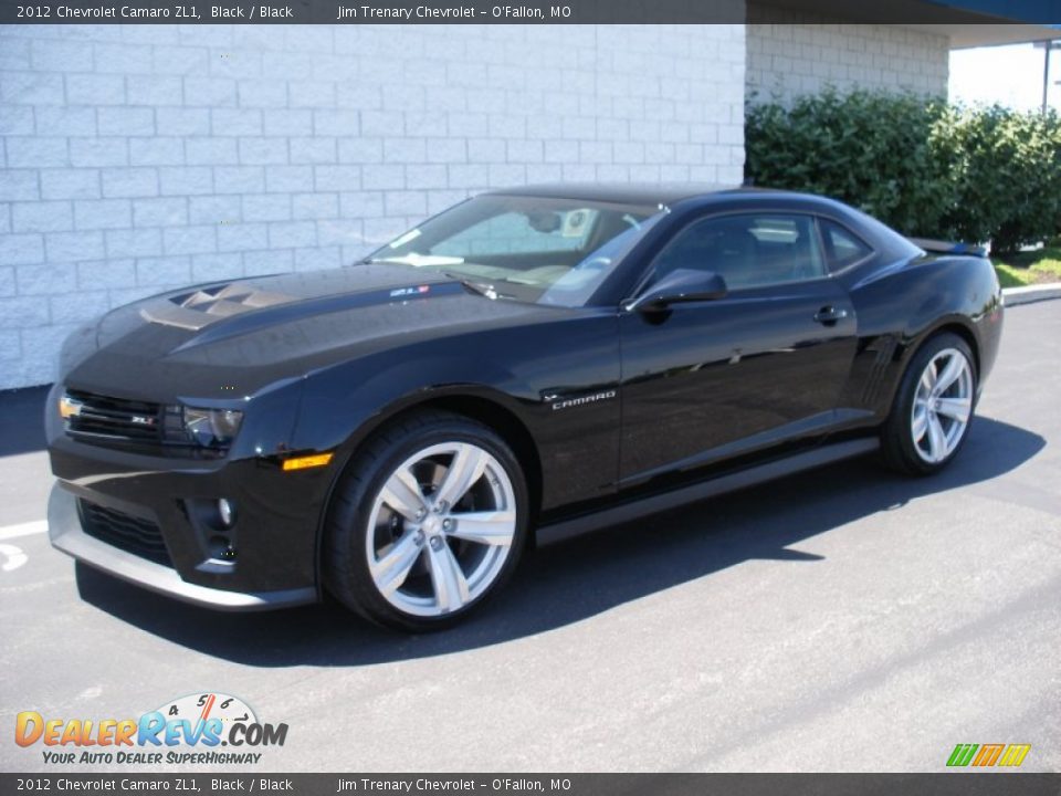 2012 Chevrolet Camaro ZL1 Black / Black Photo #4