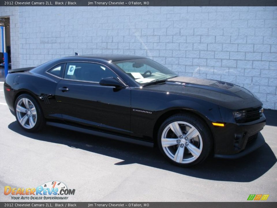 2012 Chevrolet Camaro ZL1 Black / Black Photo #5