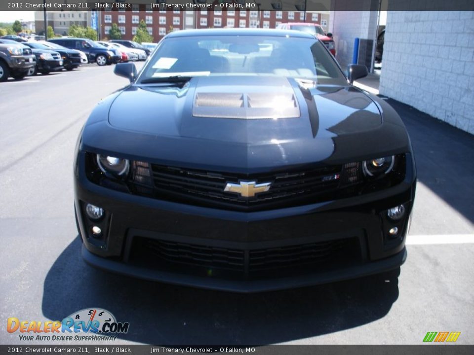 2012 Chevrolet Camaro ZL1 Black / Black Photo #7
