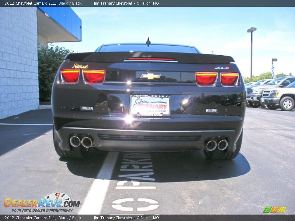 2012 Chevrolet Camaro ZL1 Black / Black Photo #8