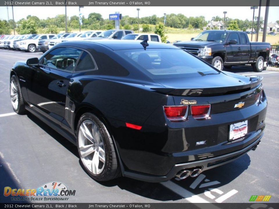 2012 Chevrolet Camaro ZL1 Black / Black Photo #11
