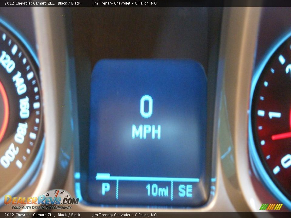 2012 Chevrolet Camaro ZL1 Black / Black Photo #17