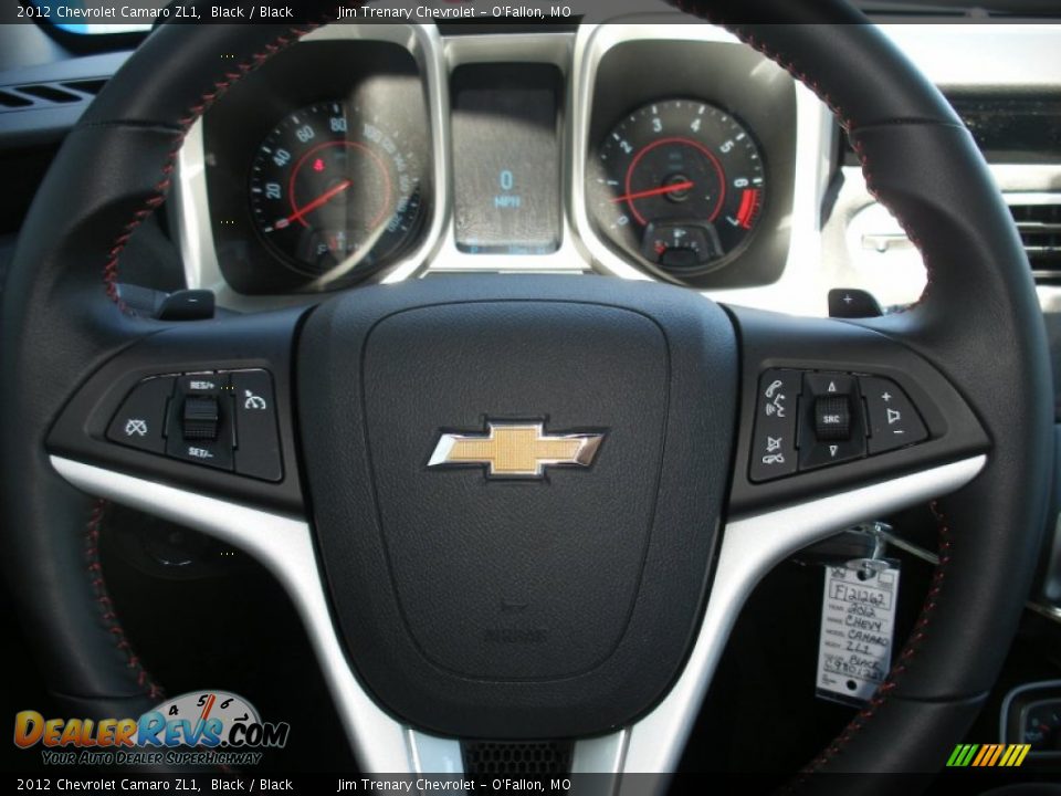 2012 Chevrolet Camaro ZL1 Steering Wheel Photo #18