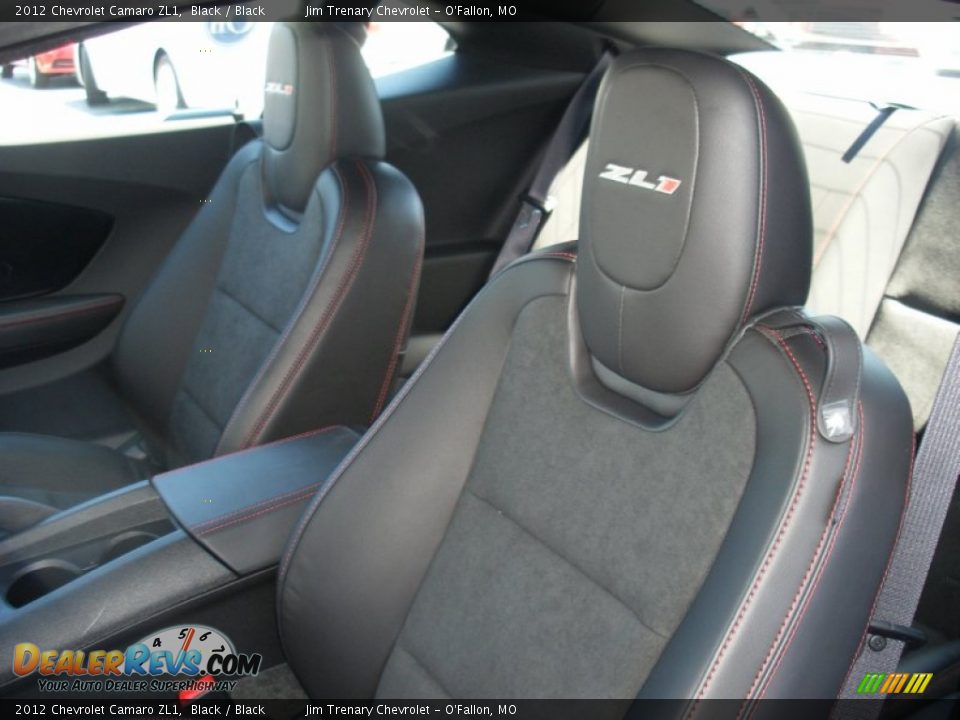 Black Interior - 2012 Chevrolet Camaro ZL1 Photo #22