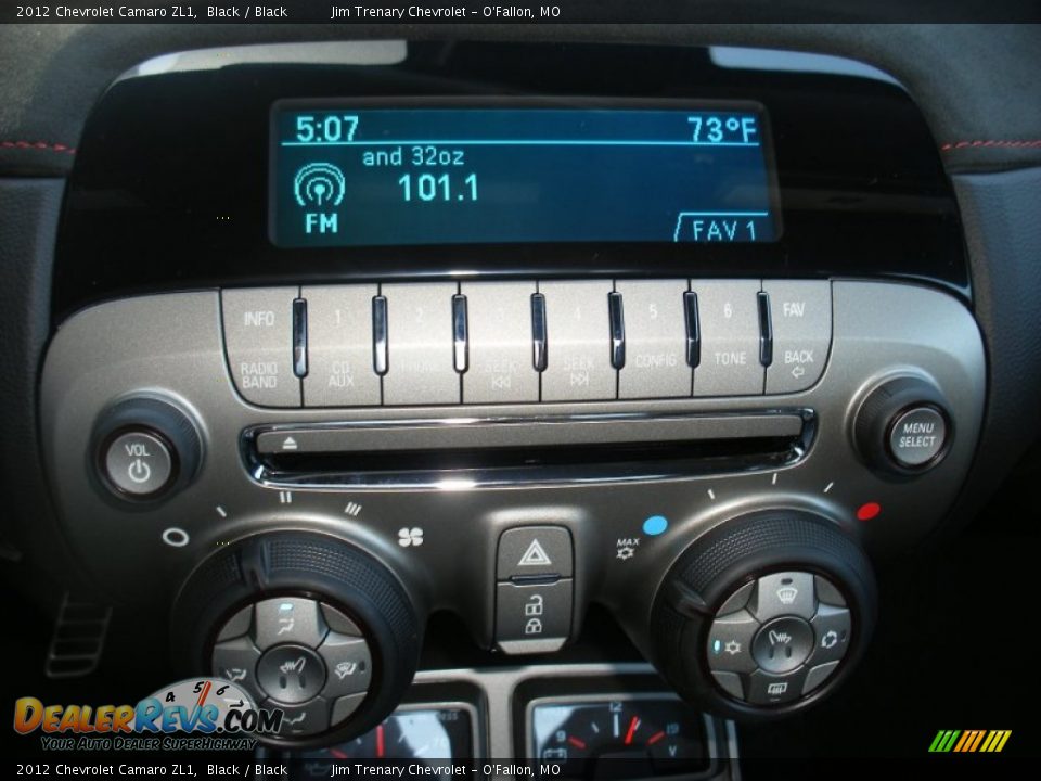 Controls of 2012 Chevrolet Camaro ZL1 Photo #28