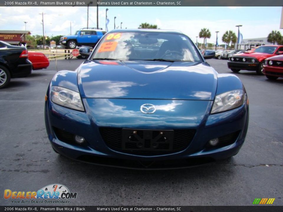 2006 Mazda RX-8 Phantom Blue Mica / Black Photo #3