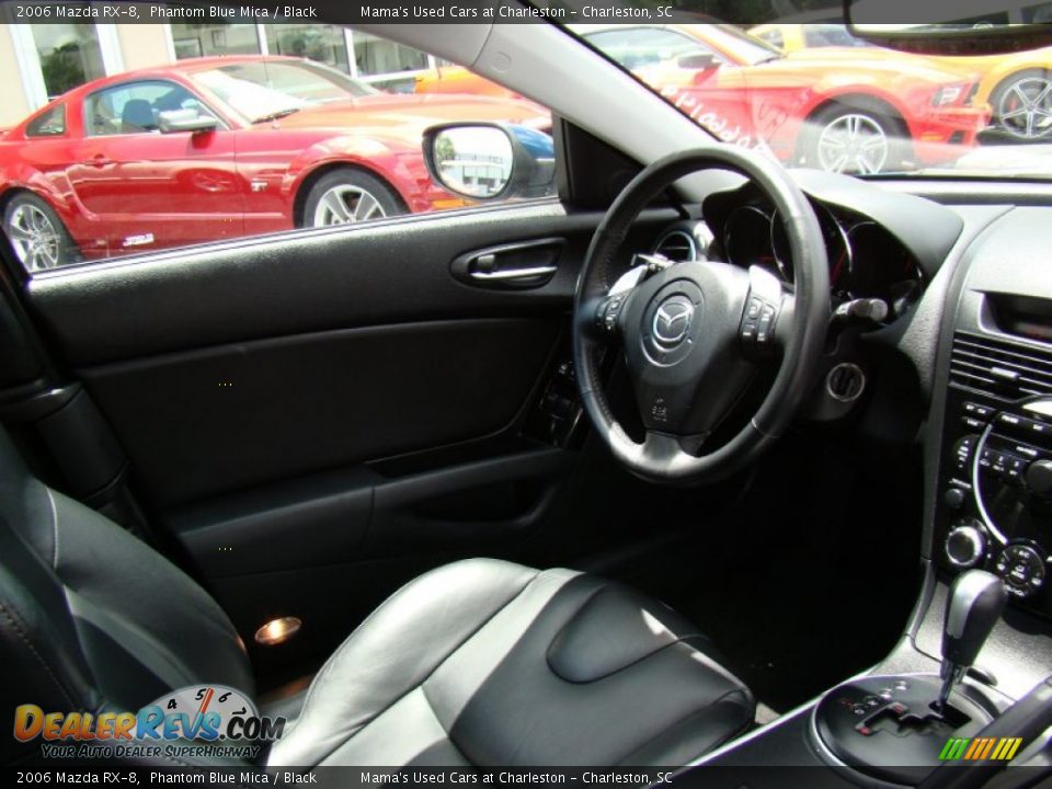 2006 Mazda RX-8 Phantom Blue Mica / Black Photo #15
