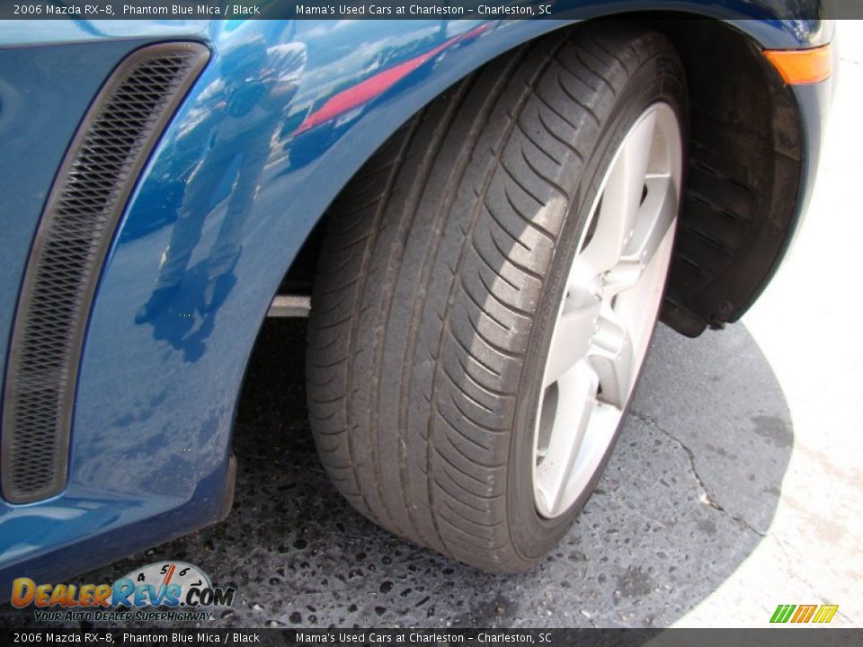 2006 Mazda RX-8 Phantom Blue Mica / Black Photo #27