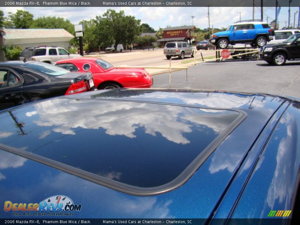 2006 Mazda RX-8 Phantom Blue Mica / Black Photo #35