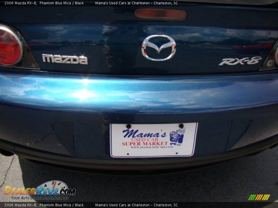 2006 Mazda RX-8 Phantom Blue Mica / Black Photo #36