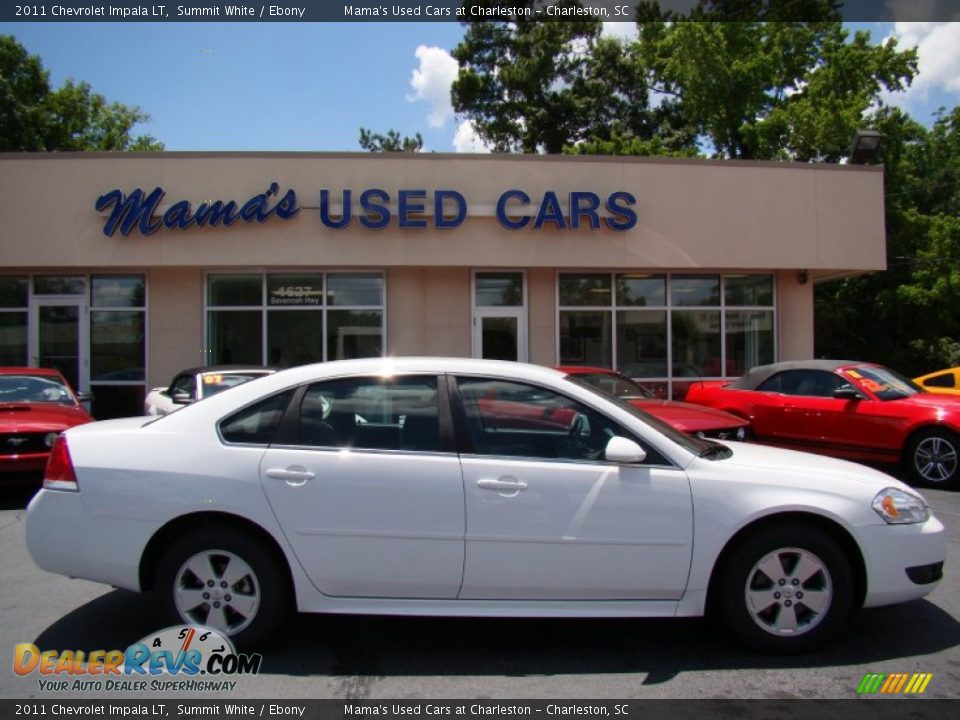 2011 Chevrolet Impala LT Summit White / Ebony Photo #1