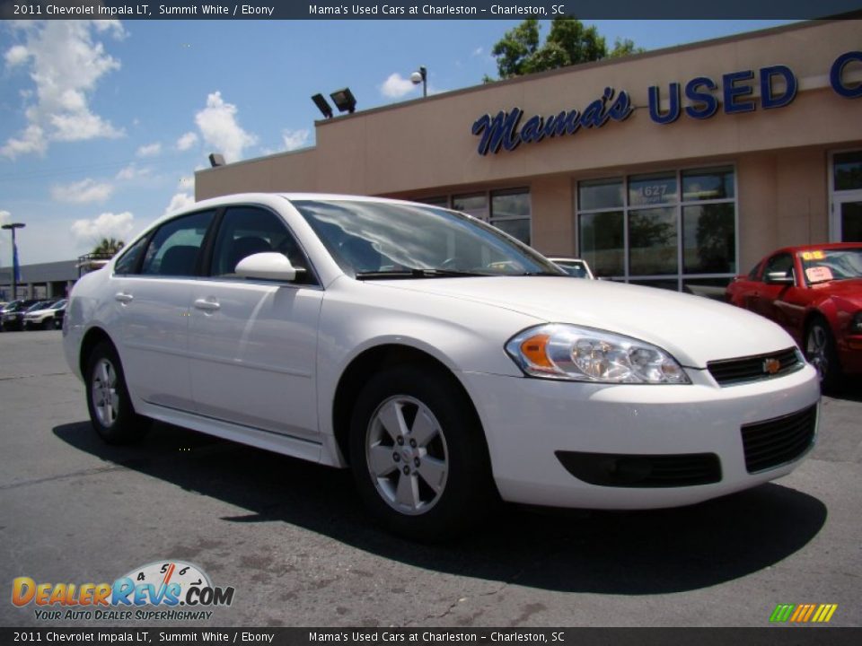 2011 Chevrolet Impala LT Summit White / Ebony Photo #2