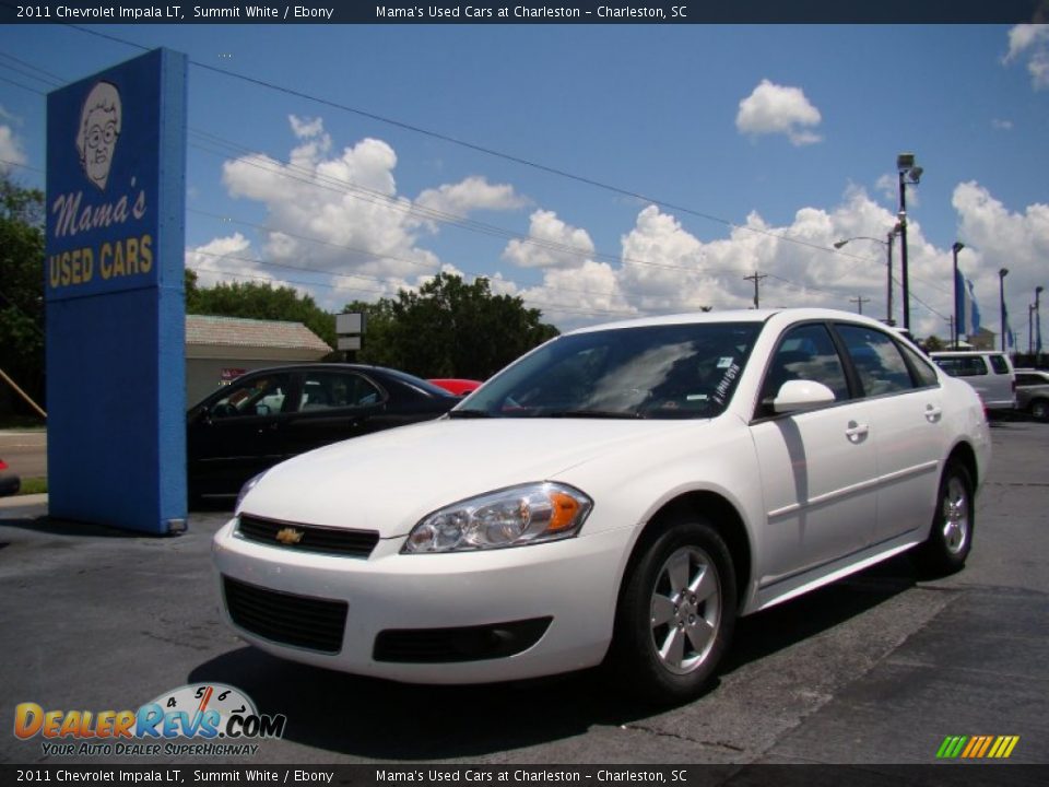 2011 Chevrolet Impala LT Summit White / Ebony Photo #4