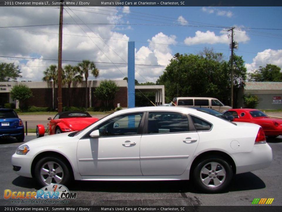 2011 Chevrolet Impala LT Summit White / Ebony Photo #5